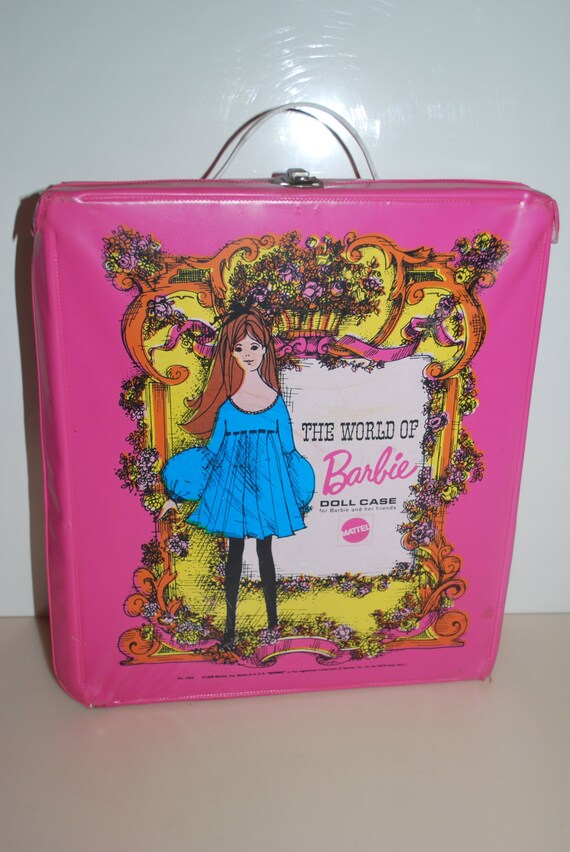 the world of barbie double doll case 1968