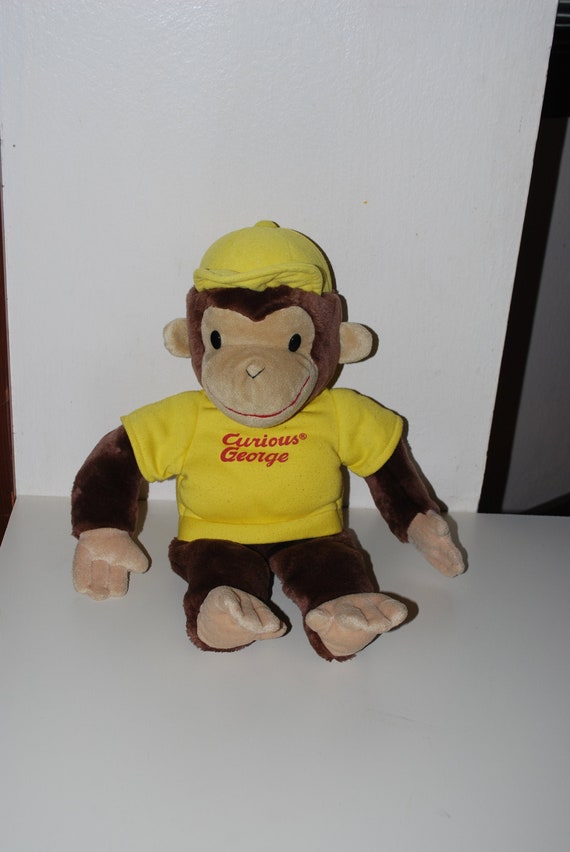 giant stuffed curious george