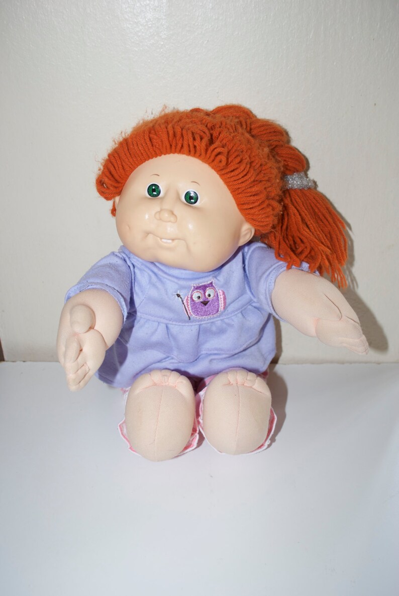 vintage cabbage patch dolls red hair