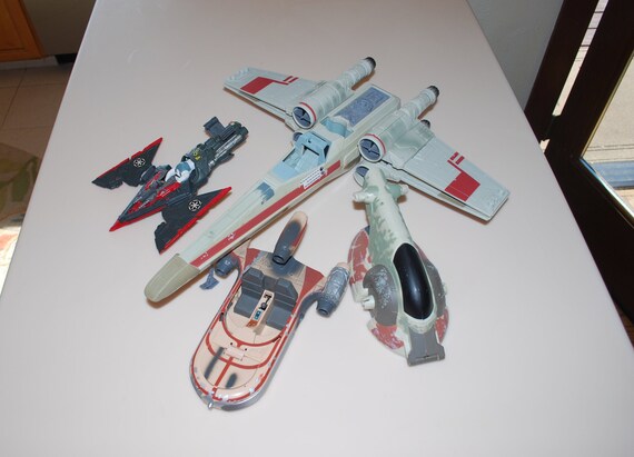 vintage star wars x wing fighter