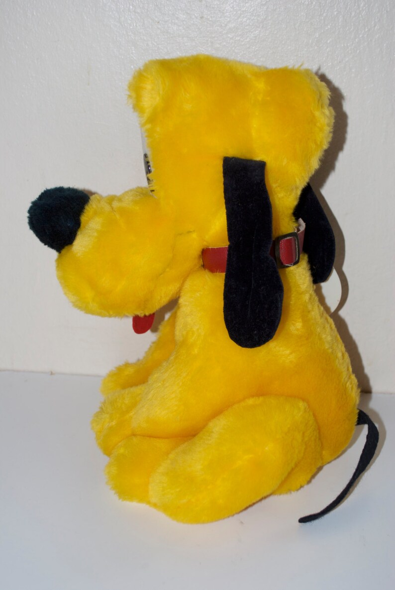 Pluto Stuffed Plush Animal Grad Night /'84 Walt Disney Productions 11