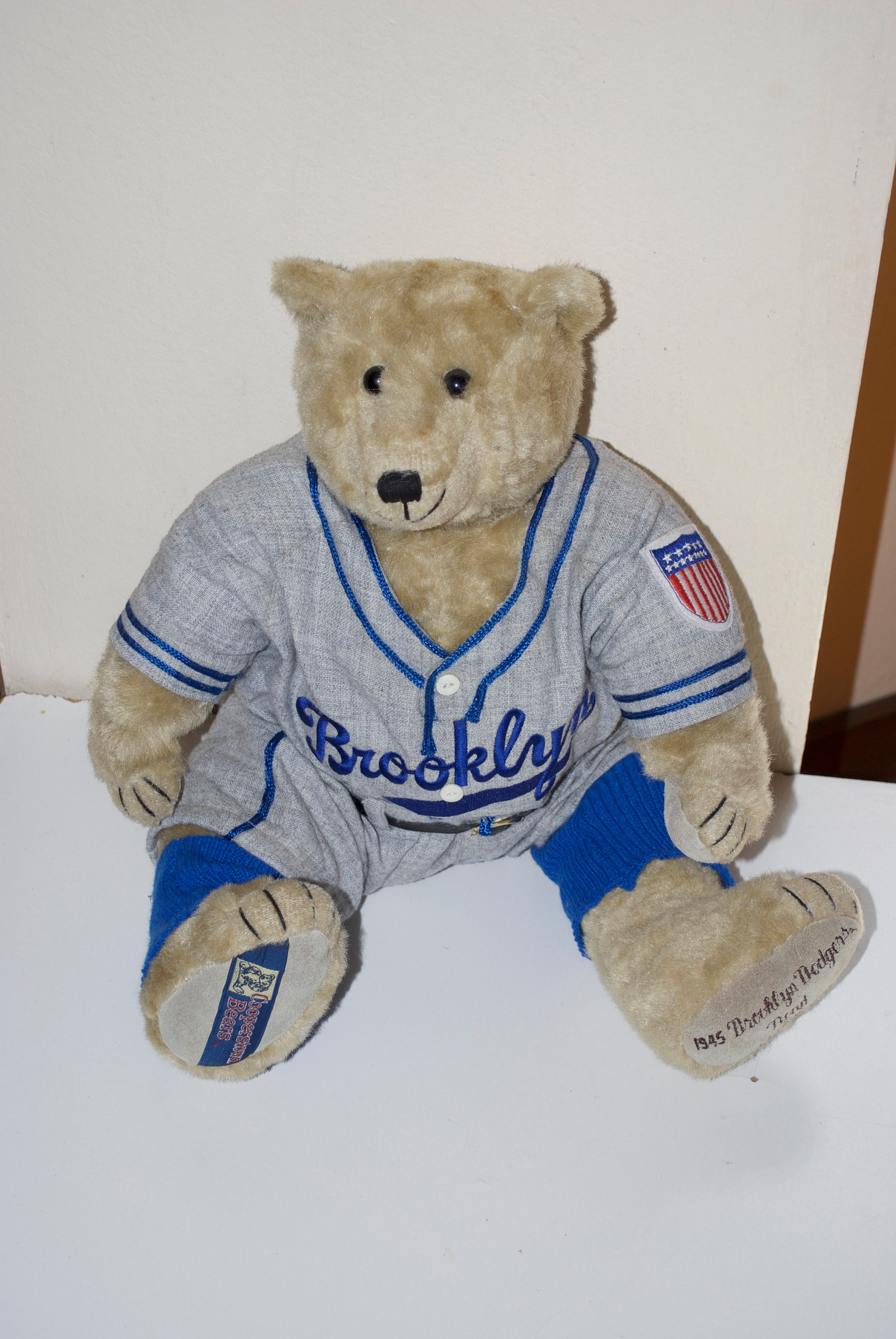 dodgers teddy bear