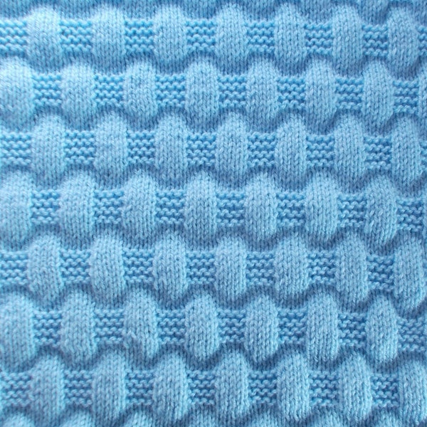 Jordan Baby Blanket ~ Knitting Pattern
