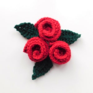Roses, Roses, Roses Knitting Pattern image 3