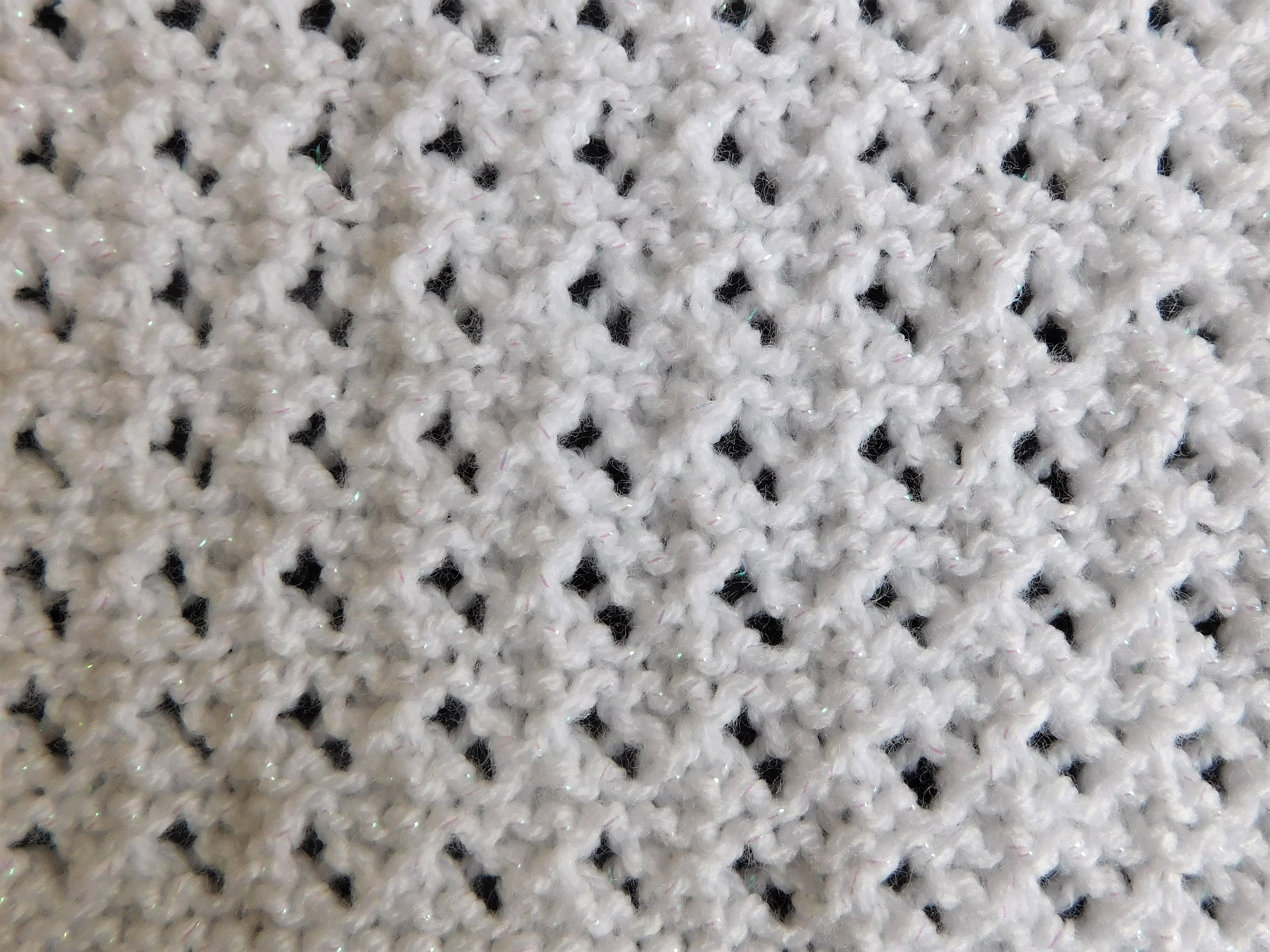 Jema Lacy Garter Stitch Baby Blanket Knitting Pattern Etsy Canada