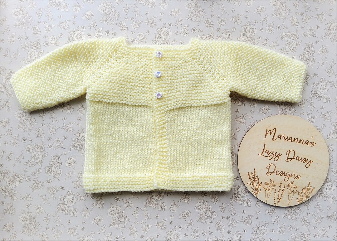 Babbity Baby Jacket Knitting Pattern Etsy