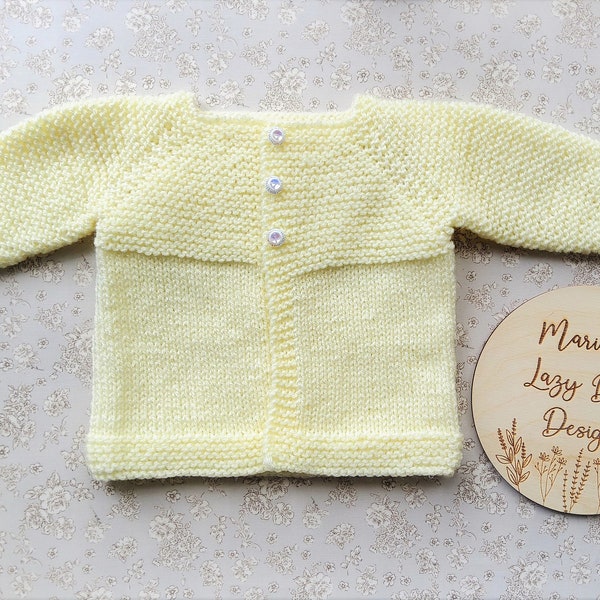 Babbity Baby Jacket - Knitting Pattern