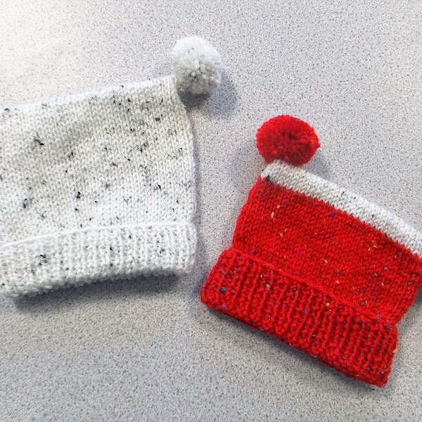 Jackson Baby & Toddler Teabag Hats - Knitting Pattern