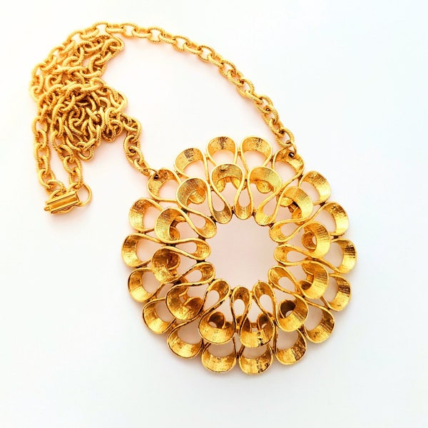 Large Round Pendant Etsy