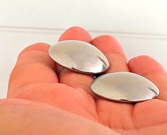 Sarah Coventry Silver Clip On Earrings, Vintage S… - image 5