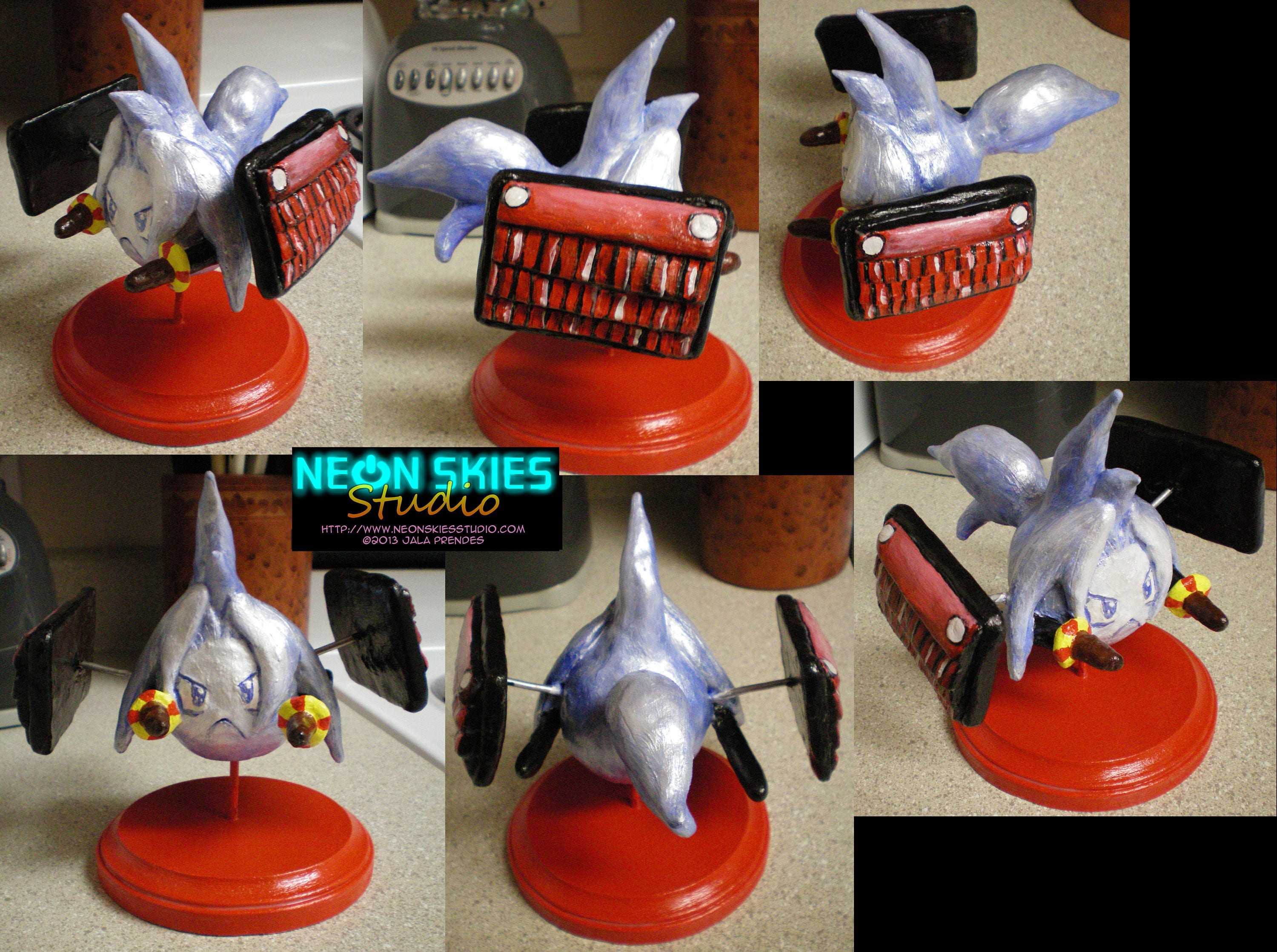 Handmade Amidamaru Sculpture From Shaman King Etsy