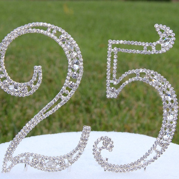 Number Cake Topper - Etsy