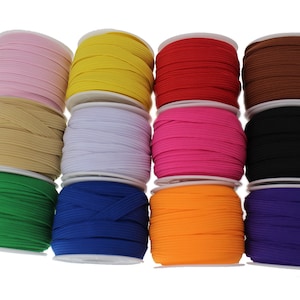 Elastische Schnur Schnur 3/8 &quot;Zoll Flaches elastisches Band Schwere Dehnung Hohe Elastizität Strickband für DIY Nähen Basteln, Bettdecke,