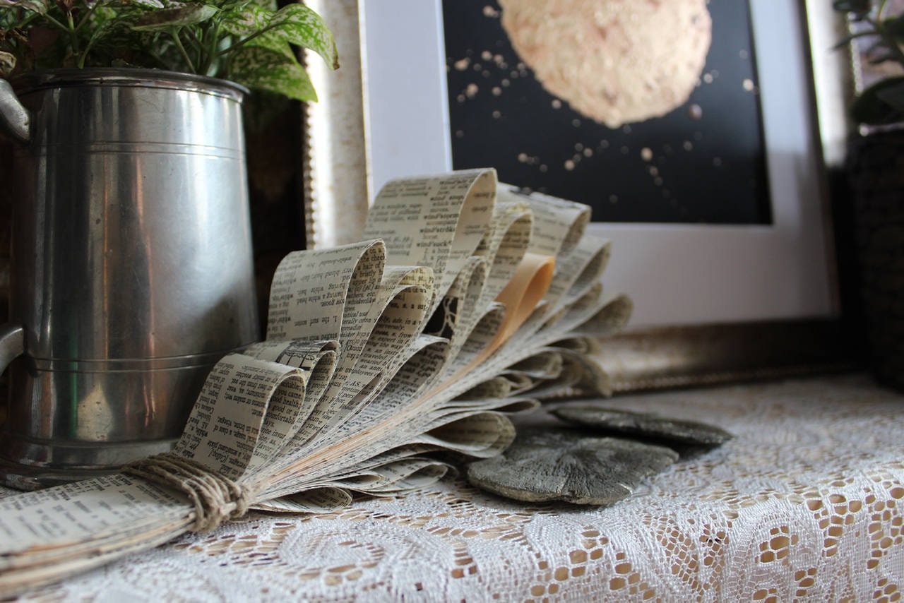 vintage paper garland