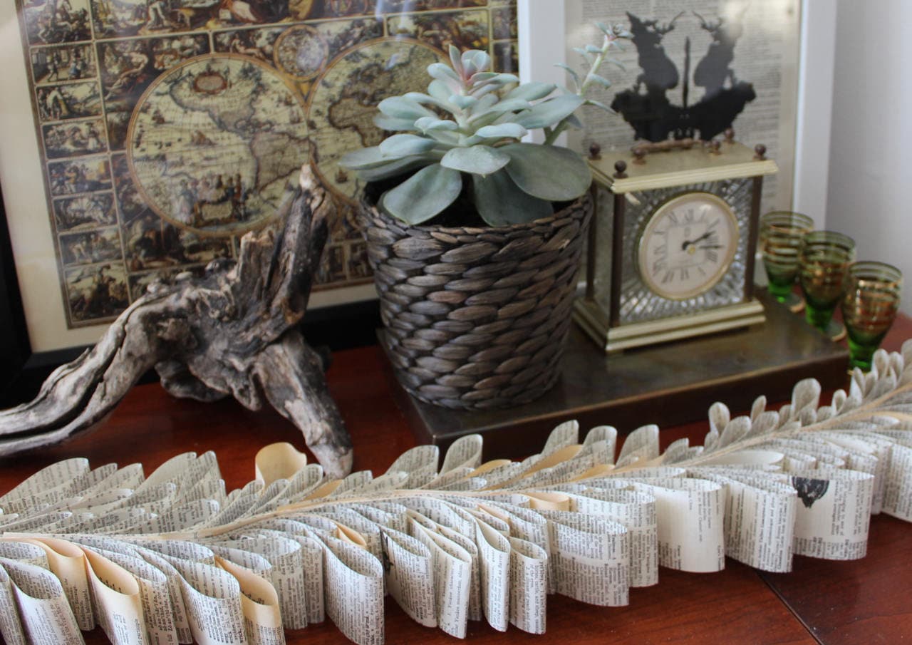 vintage paper garland