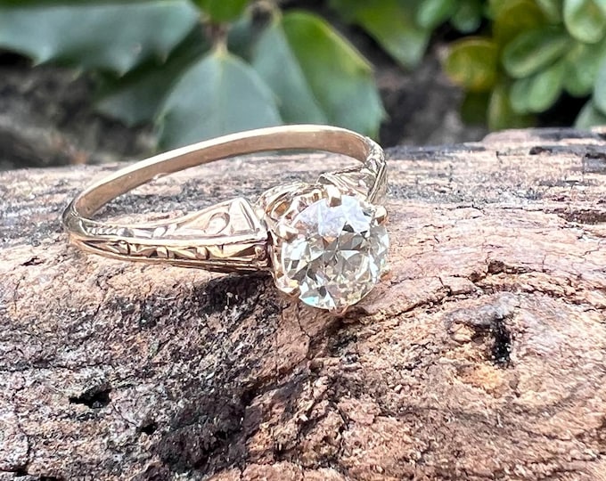 Victorian Engagement Ring, Alternative Engagement Ring, Victorian Ring, Antique Engagement Ring, Minimalist Ring