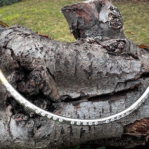 Gold Diamond Choker, Omega Choker, Omega Diamond Necklace, Omega Necklace