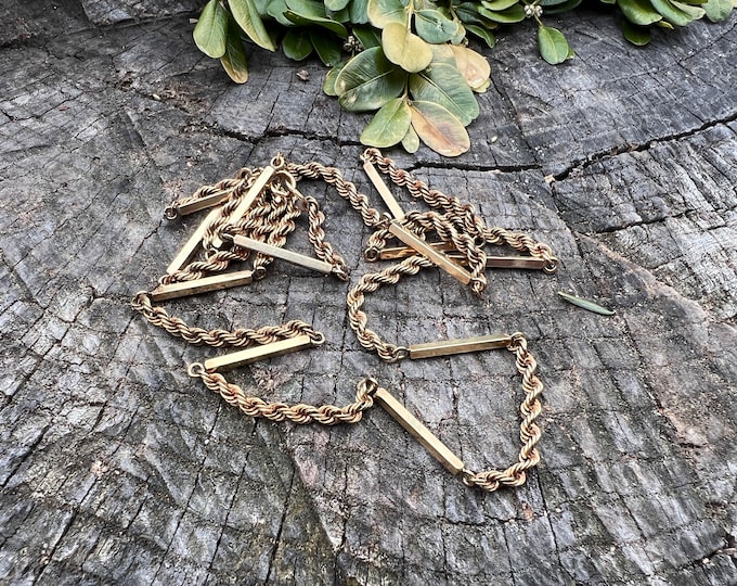 Long Gold Chain, Ornate Gold Chain,  Layering Chain