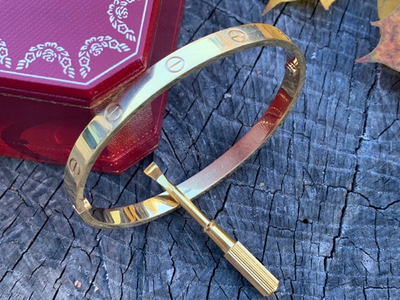 Cartier Love Bangle, Cartier Gold Bangle, Cartier