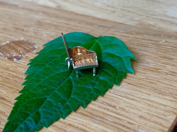Piano Charm, Grand Piano Charm, Baby Grand Piano C