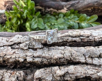 Art Deco Platinum Diamond Engagement Ring, , Deco Diamond Ring, Art Deco Diamond Ring, Conflict Free