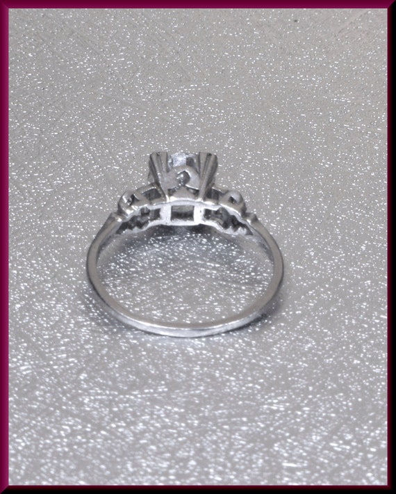 Art Deco Engagement Ring Antique Engagement Ring … - image 6