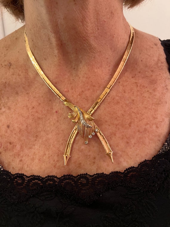 Diamond Necklace, Mauboussin Necklace, Diamond La… - image 1