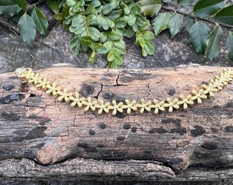 18K Yellow Gold Jeff Cooper Flower Bracelet