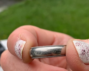 Platinum Band, Platinum Wedding Band,  Platinum Wedding Ring, Stacking Band, Stacking Ring