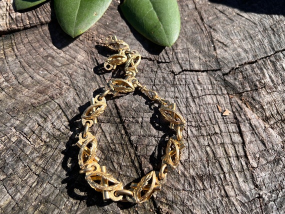 Victorian Gold Bracelet, Antique Gold Bracelet, W… - image 4