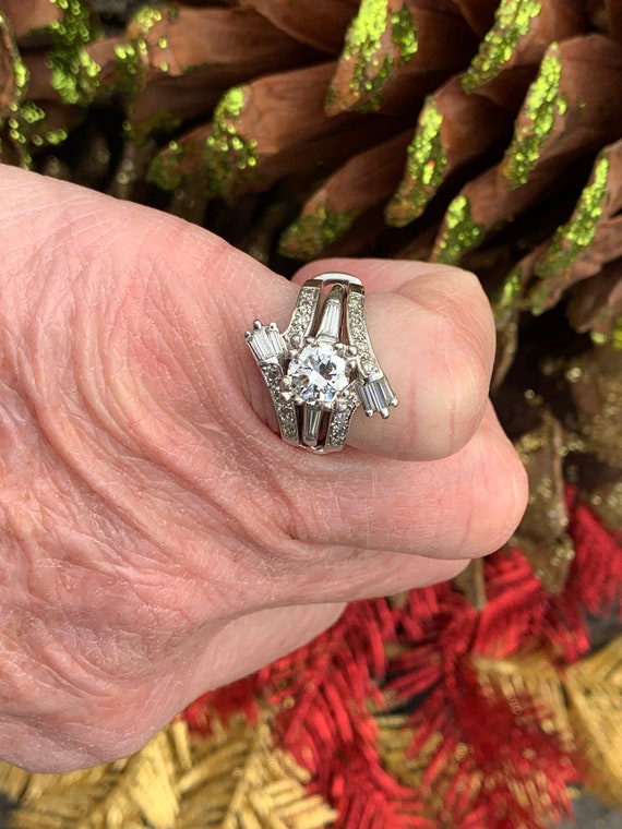 Diamond Engagement Ring, Diamond Ring Insert, Eng… - image 9