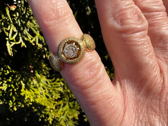Victorian Ring, Victorian Diamond Ring, Antique D… - image 2