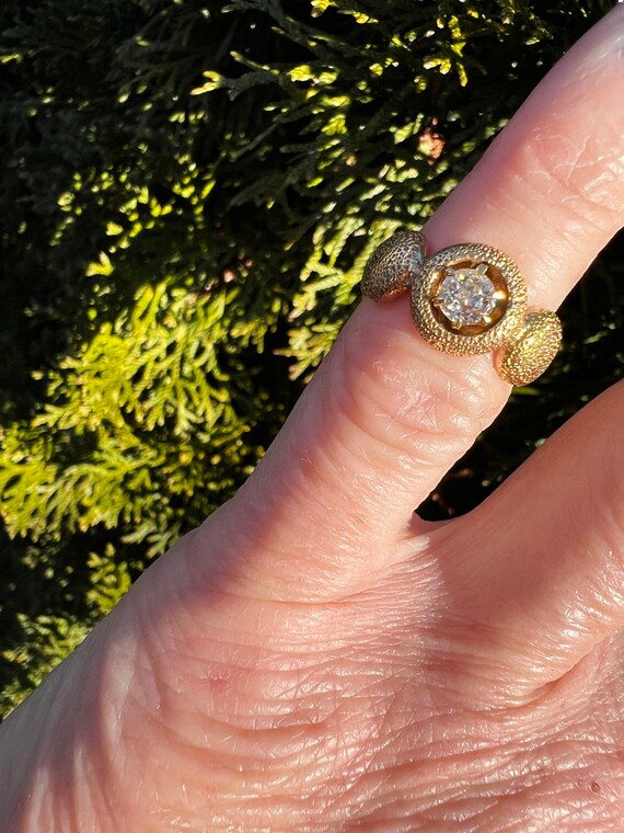 Victorian Ring, Victorian Diamond Ring, Antique D… - image 6