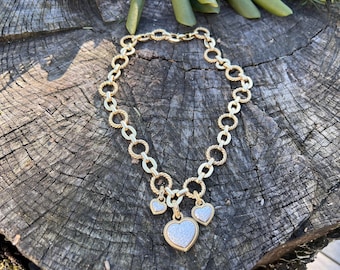 Diamond Heart Pendant, Diamond Heart, Heart Pendant, Heart Necklace, Diamond Heart, Heart Jewelry