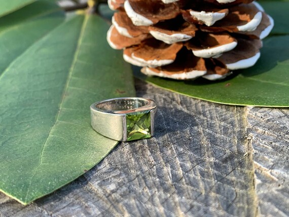 Cartier Tank Ring, Cartier Peridot Ring, Cartier G