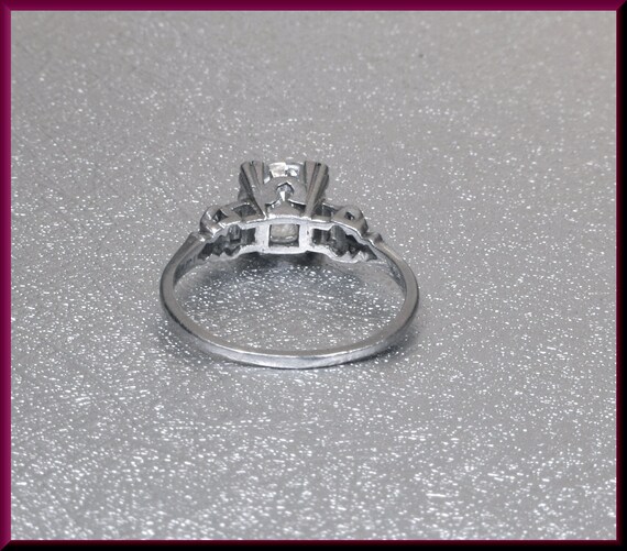 Art Deco Engagement Ring Antique Engagement Ring … - image 7