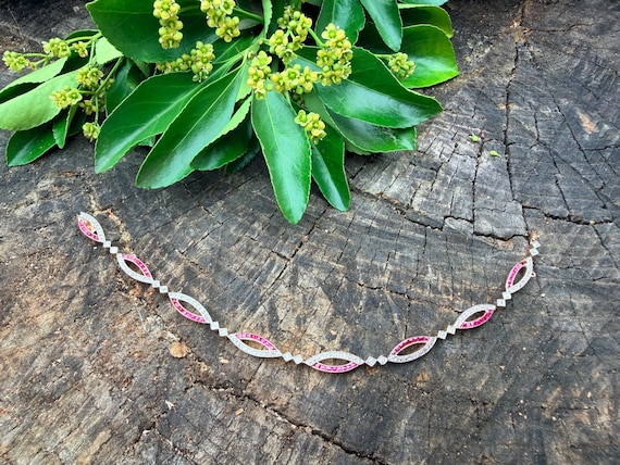 Diamond Tennis Bracelet, Diamond Layering Bracelet, Diamond Line Bracelet
