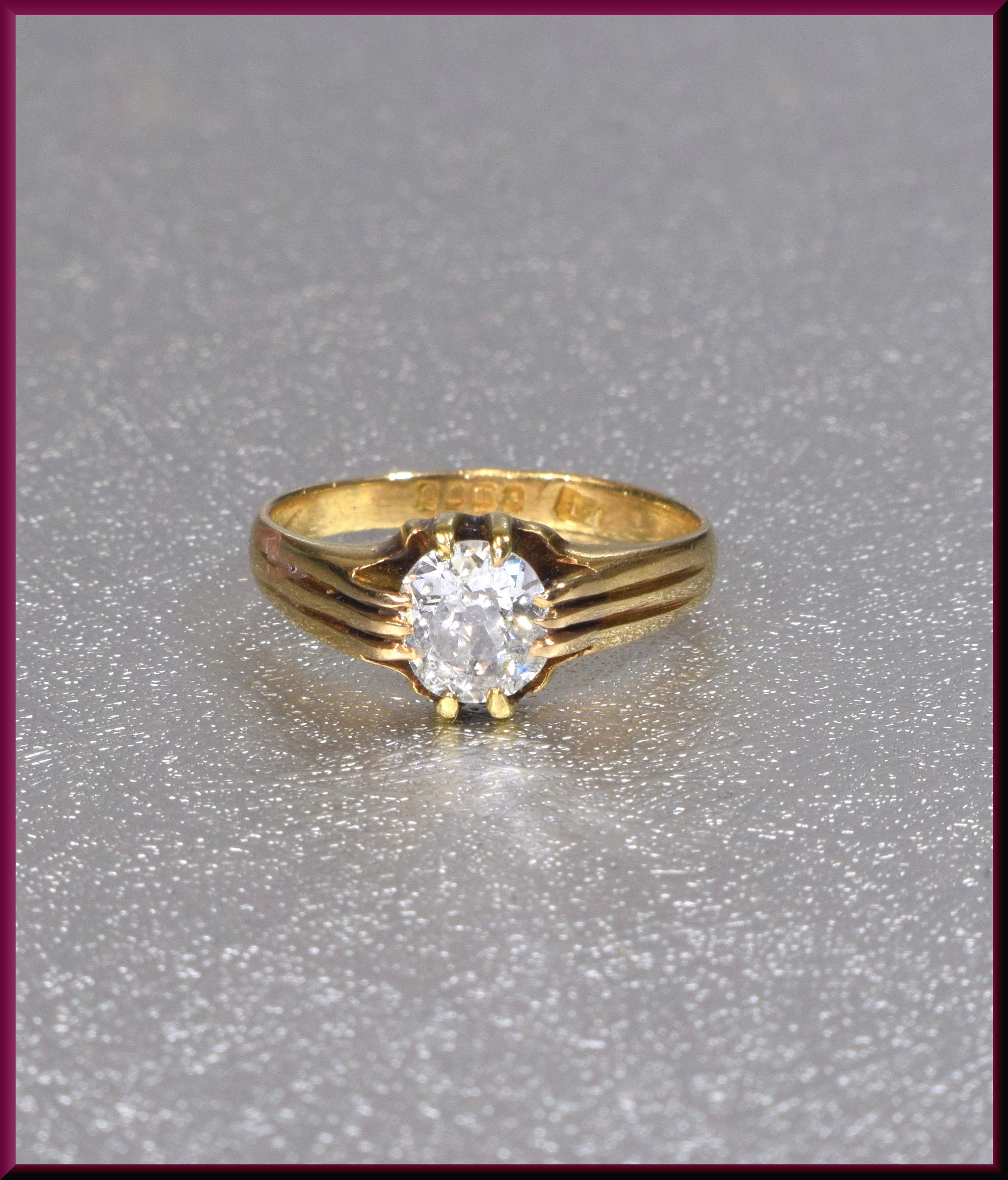 Victorian Engagement Ring Alternative Engagement Ring | Etsy