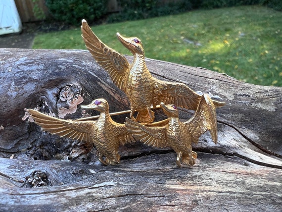 Goose brooch sale