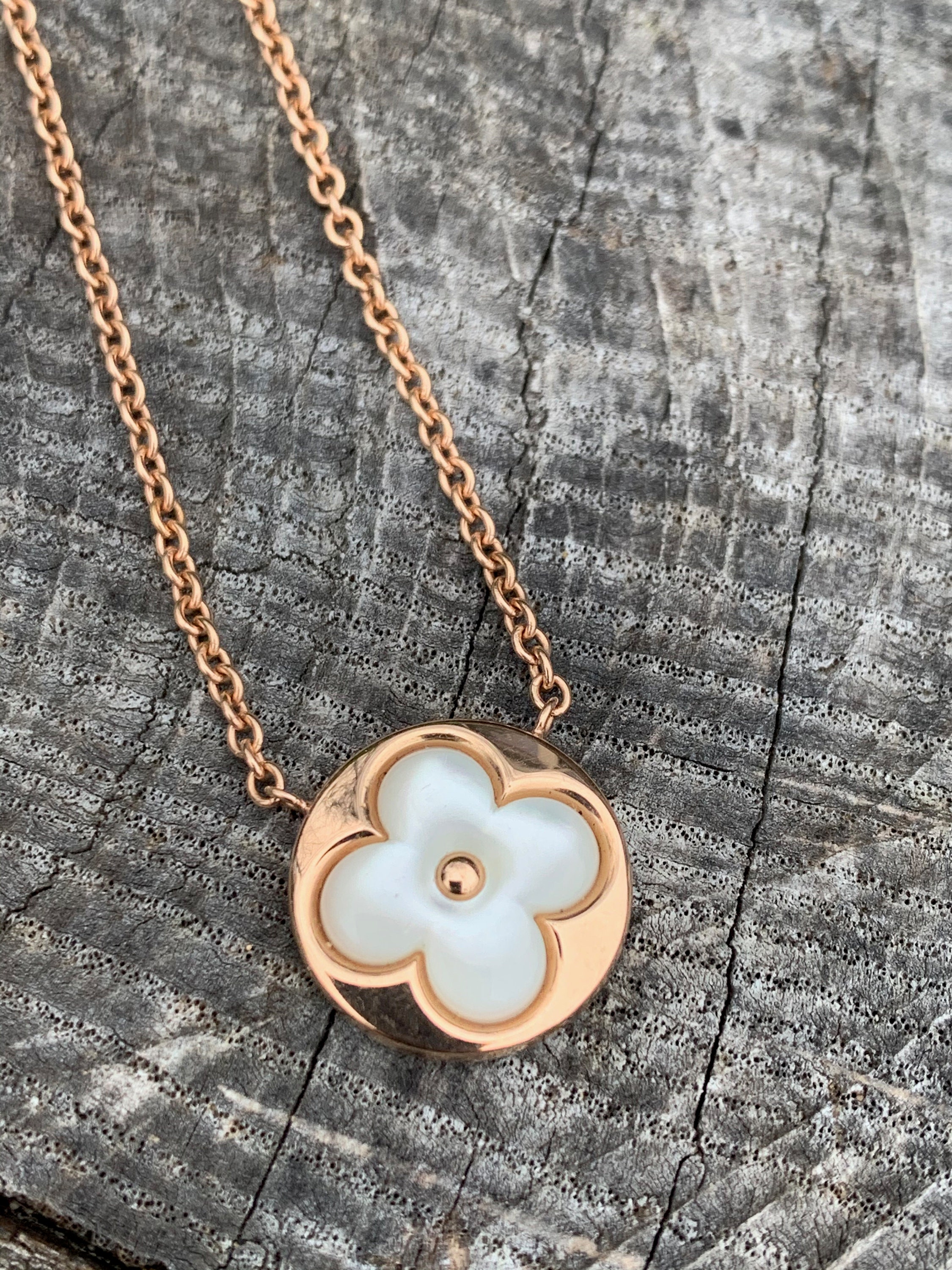 Louis Vuitton, Jewelry, Louis Vuitton Color Blossom Sun Pendant Necklace