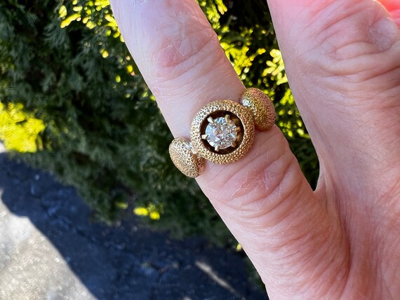 Victorian Ring, Victorian Diamond Ring, Antique D… - image 10