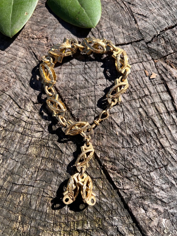 Victorian Gold Bracelet, Antique Gold Bracelet, Wi