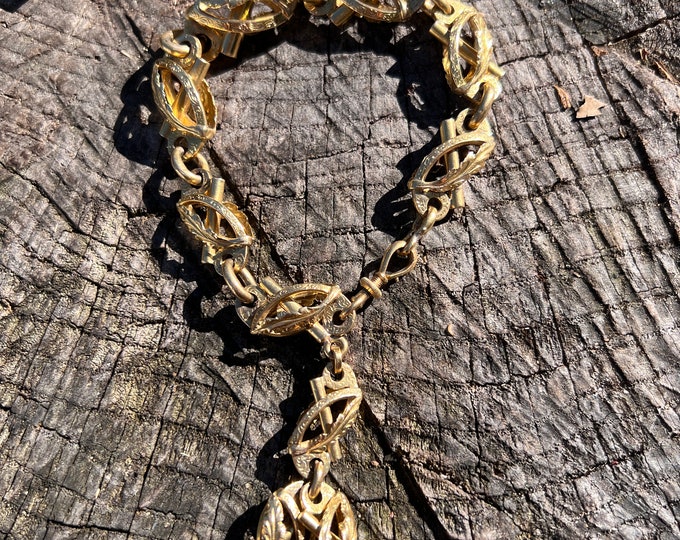 Victorian Gold Bracelet, Antique Gold Bracelet, Wide Gold Bracelet