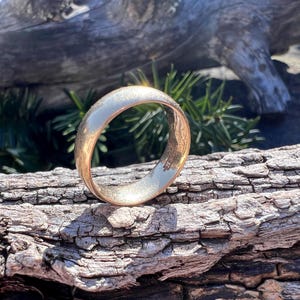 Victorian Cigar Band, Gold Cigar Band, Antique Wide Band, Wide Gold Band, Gold Band Size 6.25