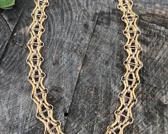 Chunky Gold Choker, Wide Gold Choker, Thick Gold Choker, Bold Gold Choker, Circle Link Chain
