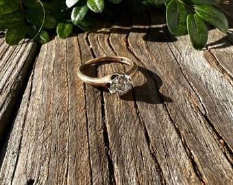 Victorian Engagement Ring, Victorian Ring,  Alternative Engagement Ring, Minimalist Ring,