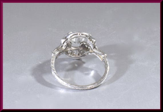 Art Deco Engagement Ring, Antique Engagement Ring… - image 3