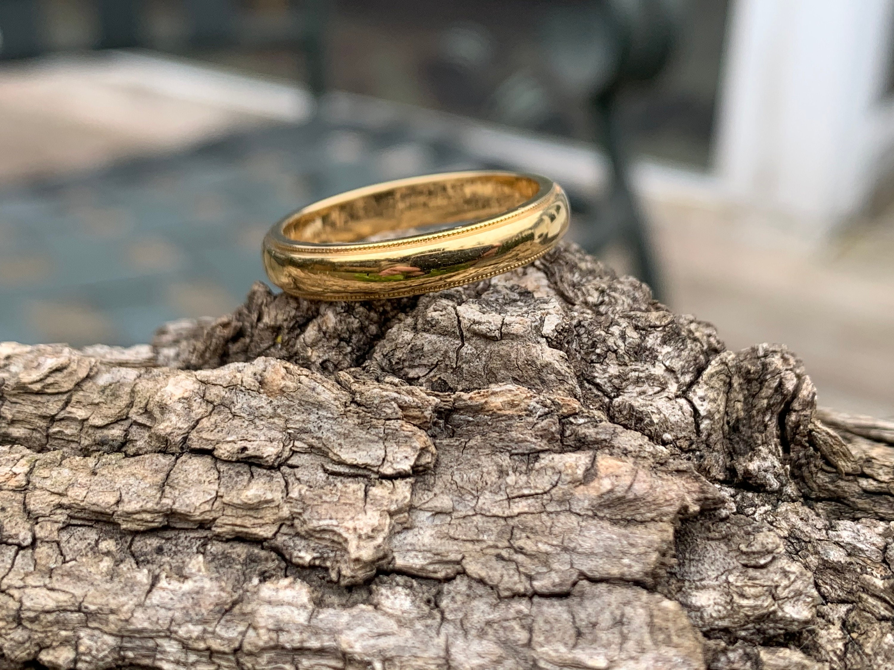 Tiffany Gold Band Tiffany Yellow Gold 