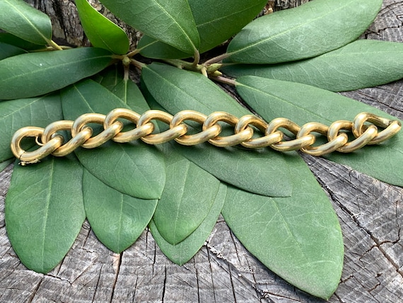 Wide Gold Bracelet, Chunky Wide Gold Bracelet, Ova