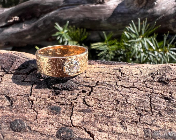 Victorian Engagement Ring, Alternative Engagement Ring, Victorian Ring, Antique Engagement Ring Minimalist Ring